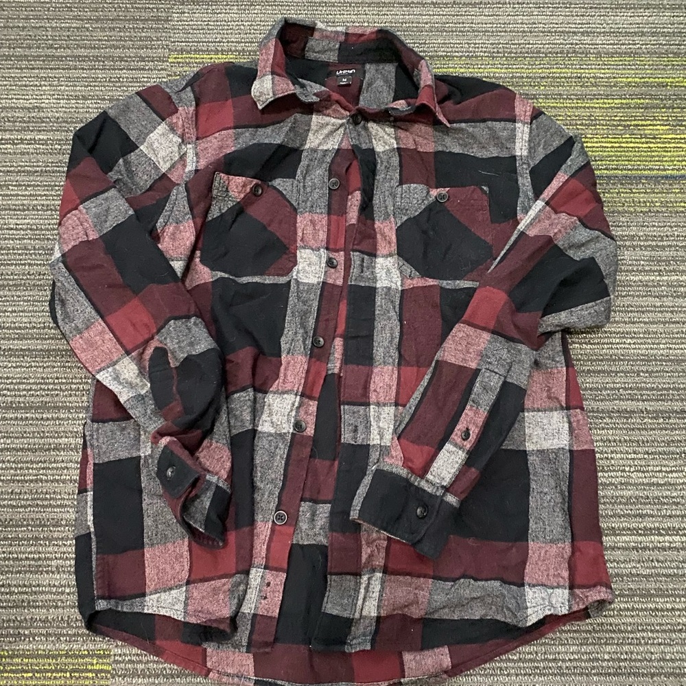 Maroon Flannel